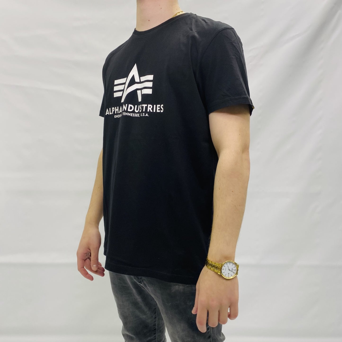 ALPHA INDUSTRIES TRIKO ČERNÉ