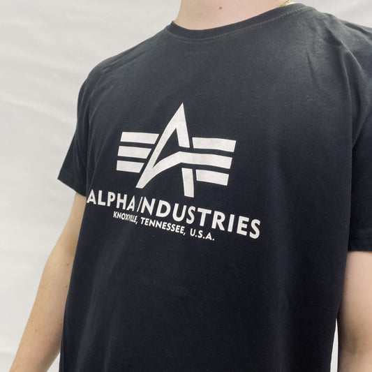 ALPHA INDUSTRIES TRIKO ČERNÉ