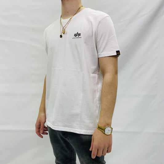 ALPHA INDUSTRIES BÍLÉ TRIKO