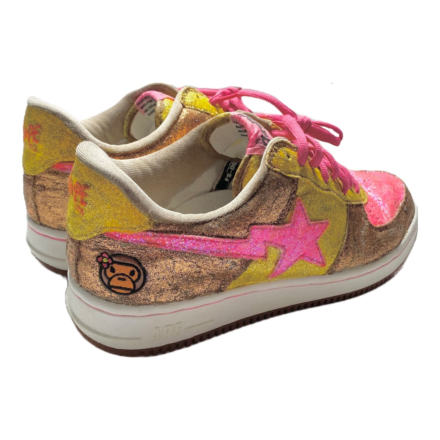 BAPESTA GLITTER BOTY