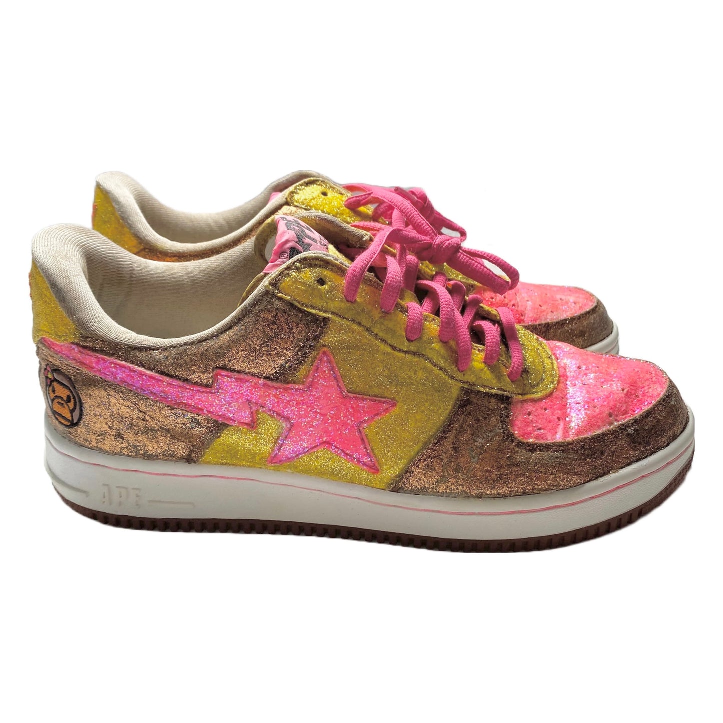 BAPESTA GLITTER BOTY