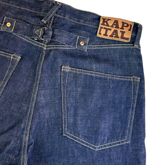 KAPITAL BONES DENIM KALHOTY
