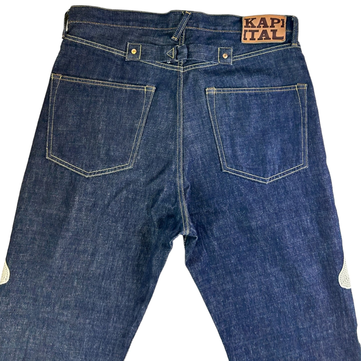 CAPITAL BONES DENIM PANTS