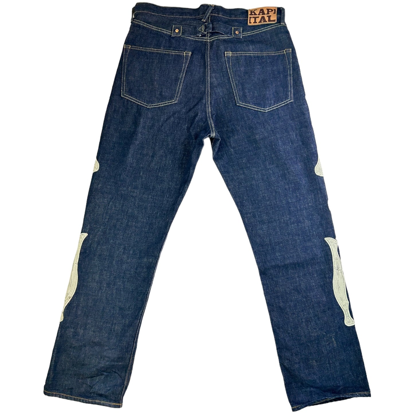 CAPITAL BONES DENIM PANTS