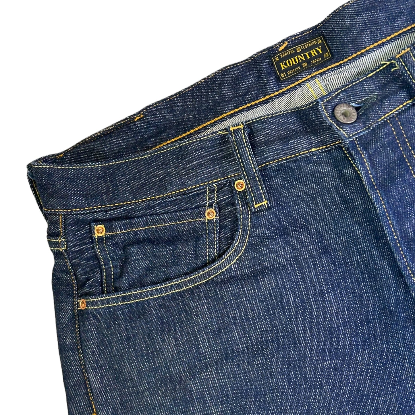 CAPITAL BONES DENIM PANTS