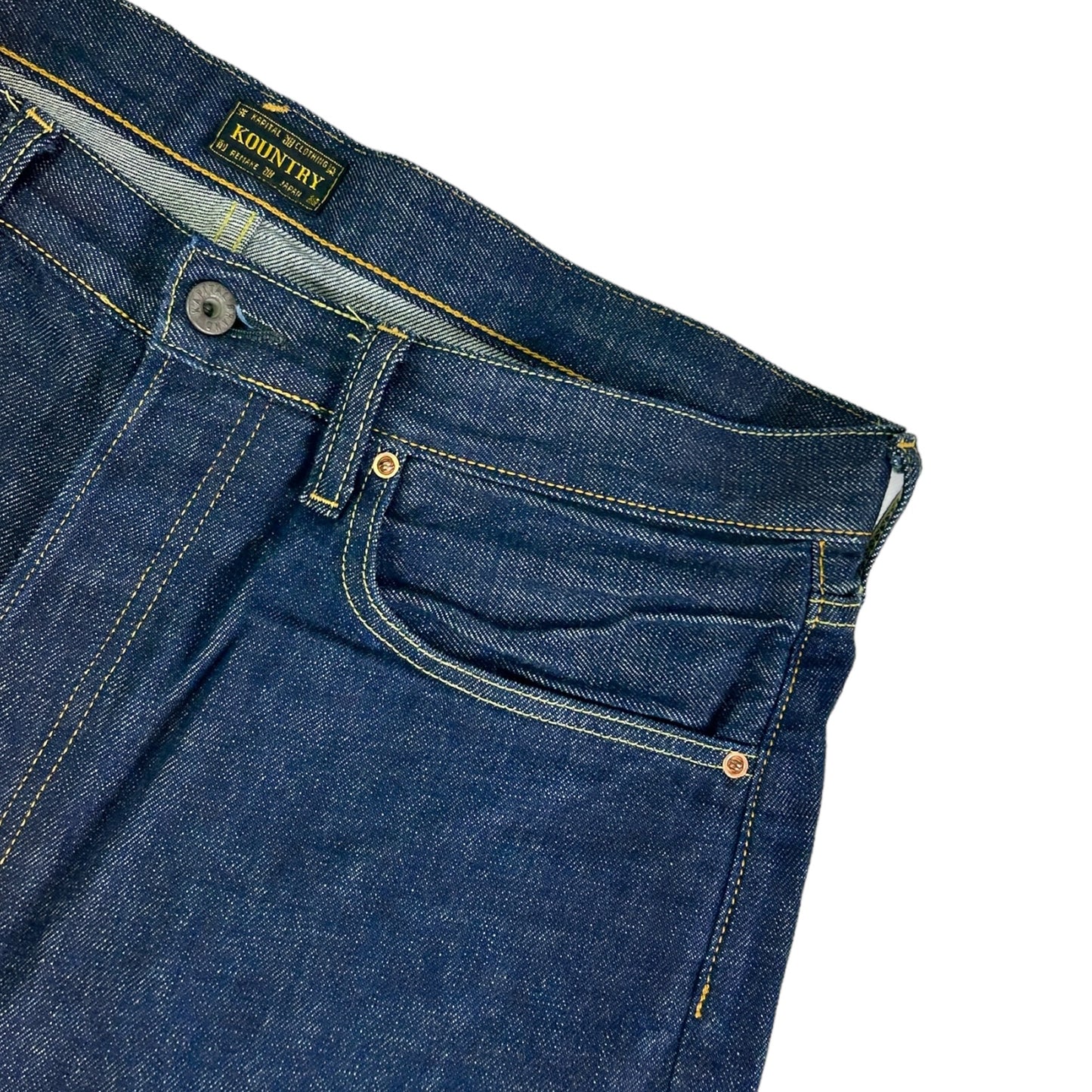 CAPITAL BONES DENIM PANTS