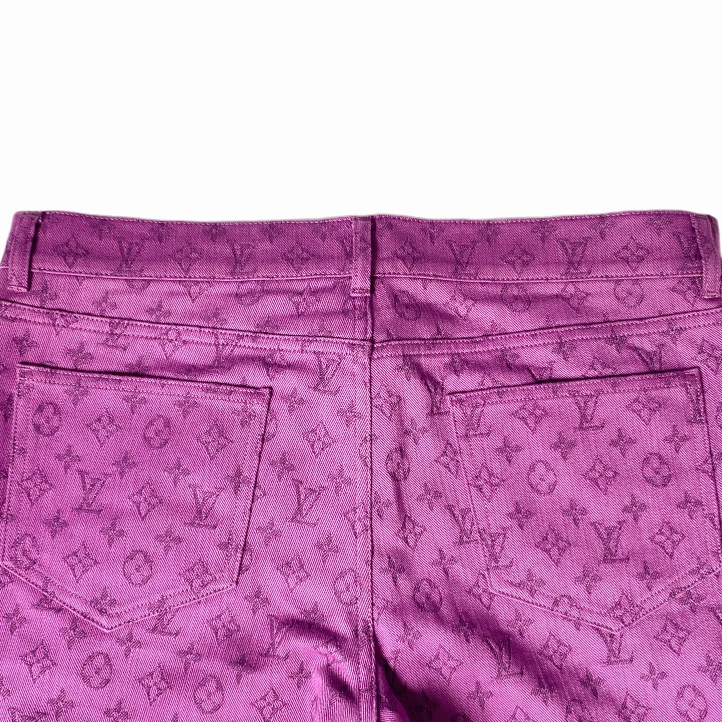 LV PURPLE JEANS