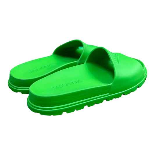 PRADA ZELENÉ PANTOFLE