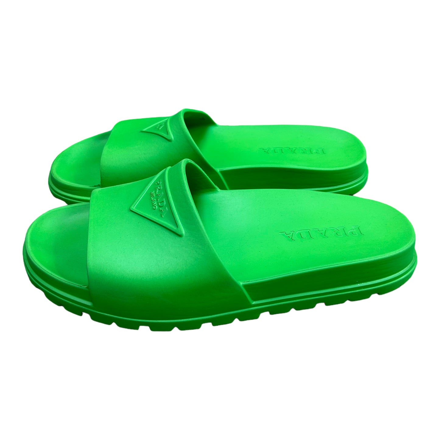 PRADA ZELENÉ PANTOFLE