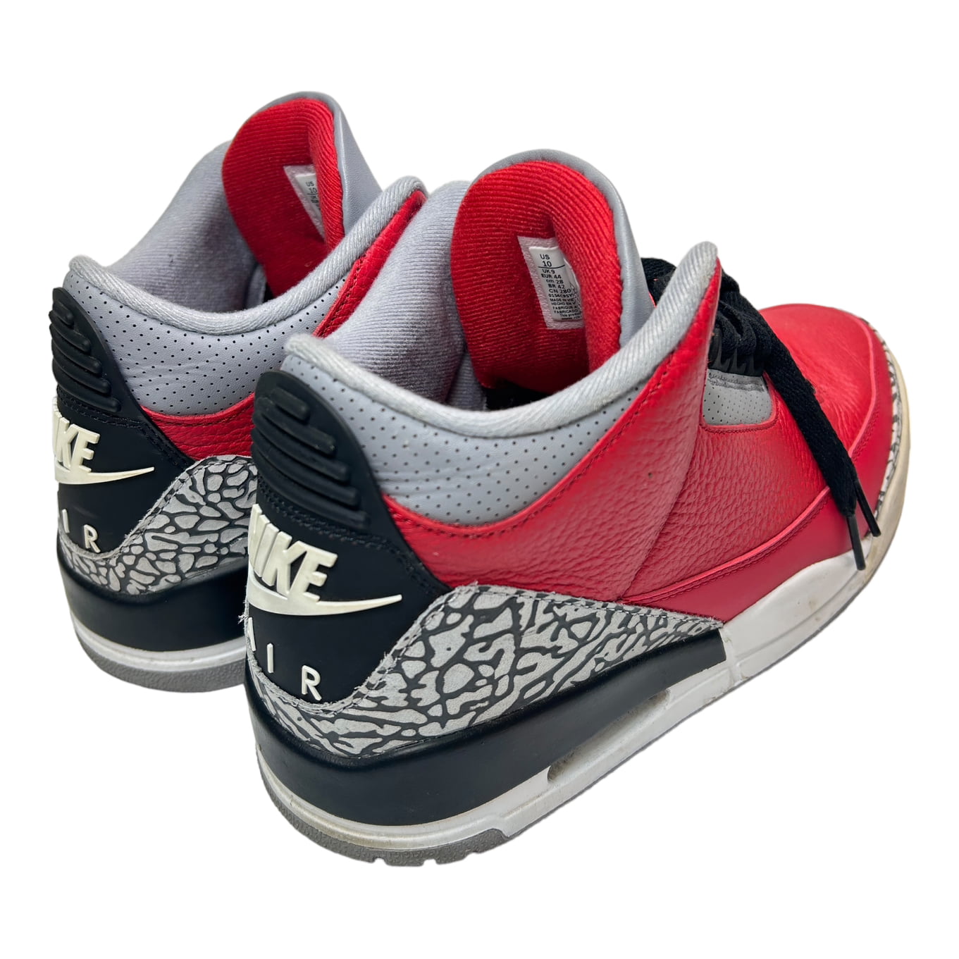 AIR JORDAN 3 FIRE RED BOTY