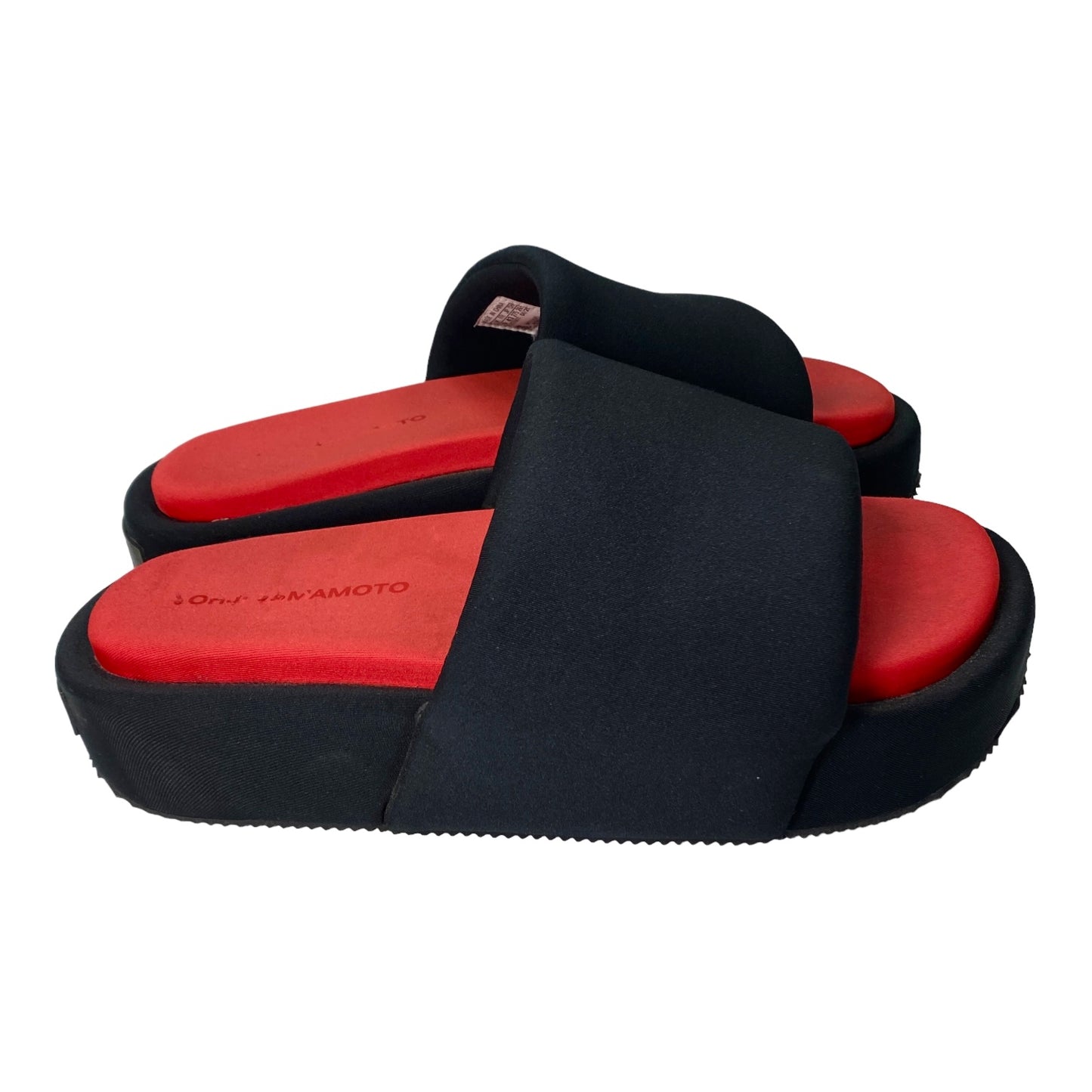 Y-3 ČERNÉ PANTOFLE