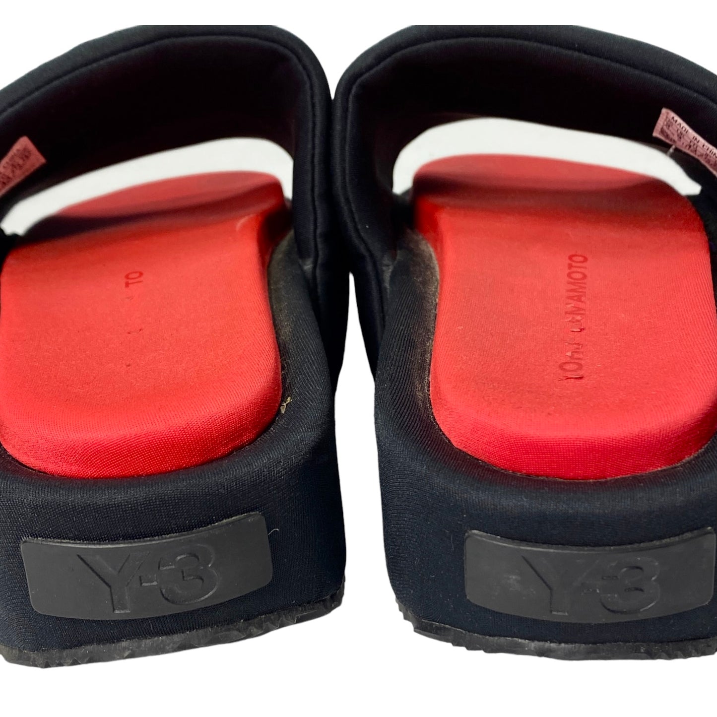 Y-3 ČERNÉ PANTOFLE