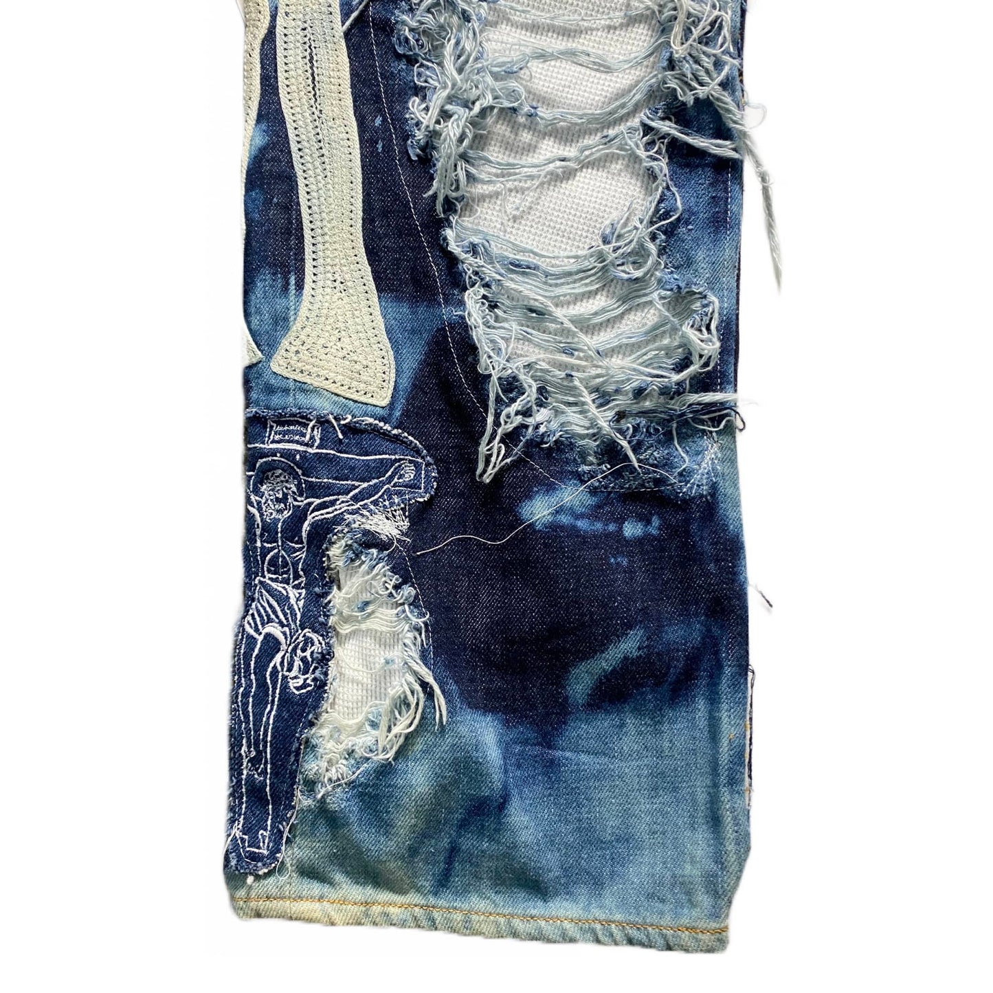 CAPITAL x BRAVADO CUSTOM DENIM JEANS