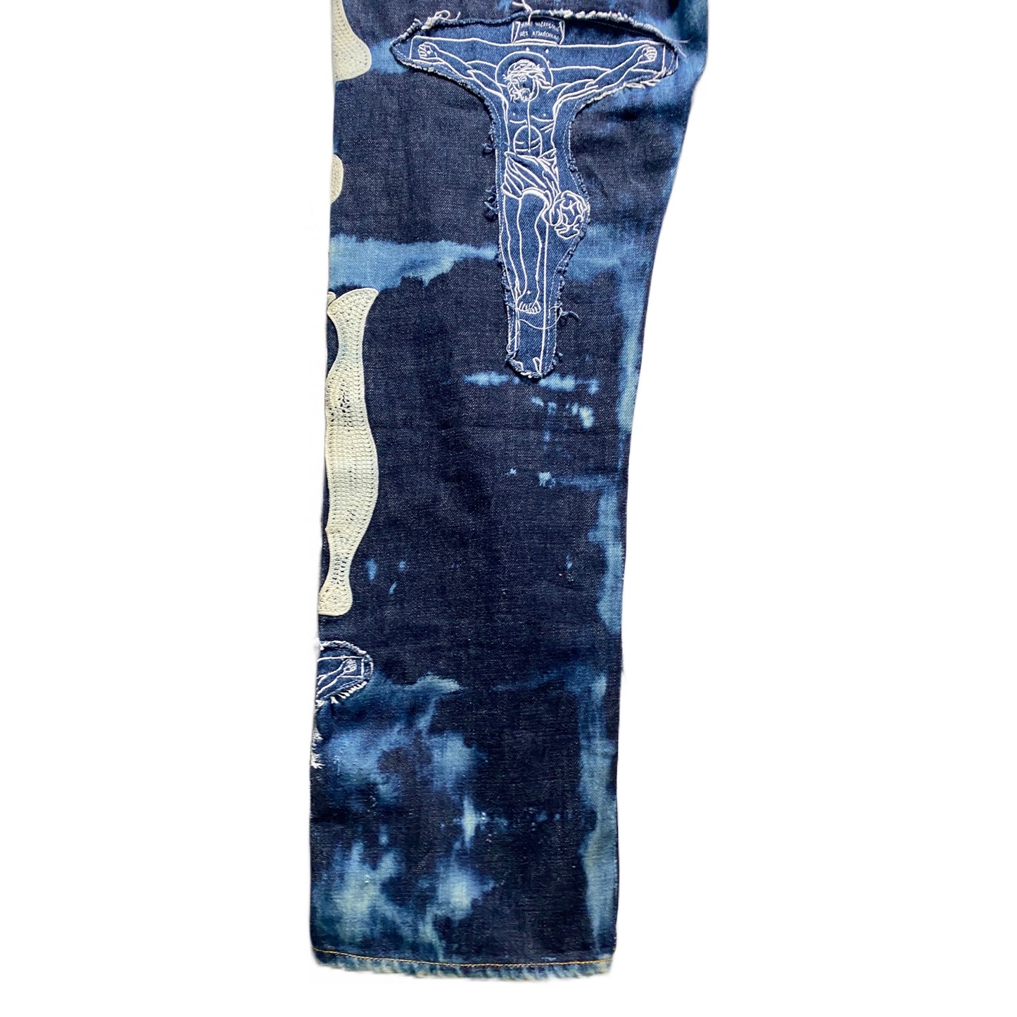 CAPITAL x BRAVADO CUSTOM DENIM JEANS
