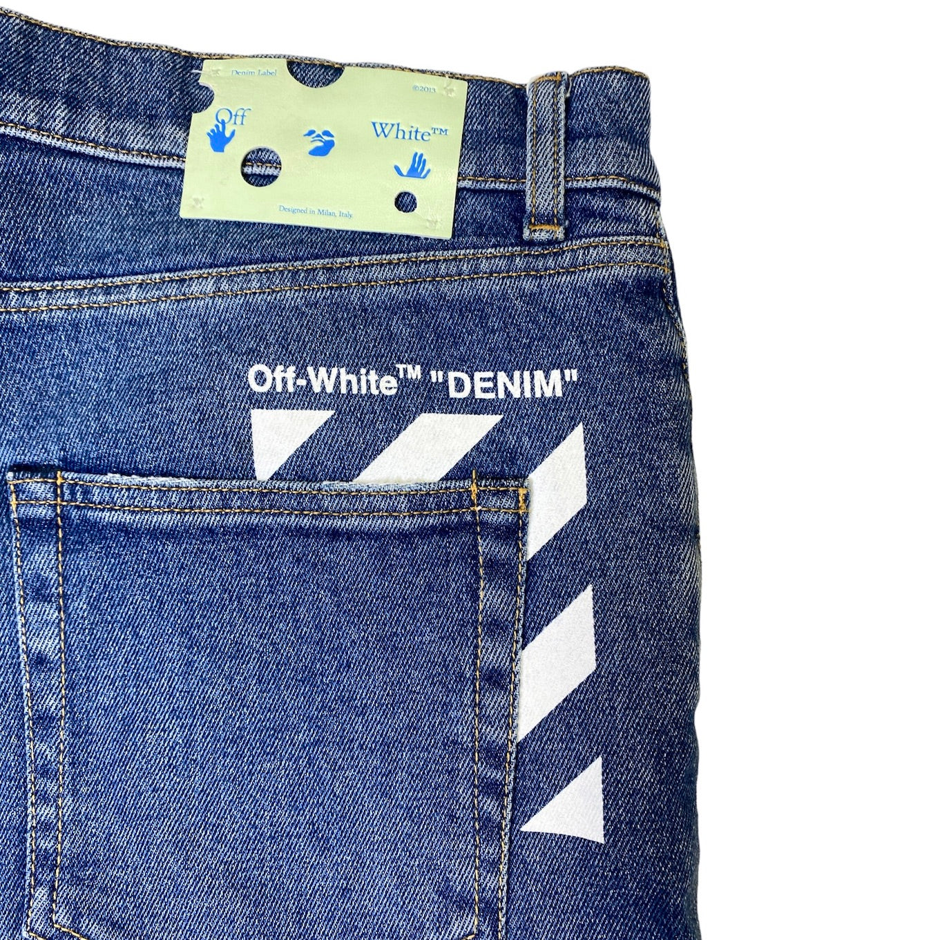 OFF WHITE DENIM PANTS