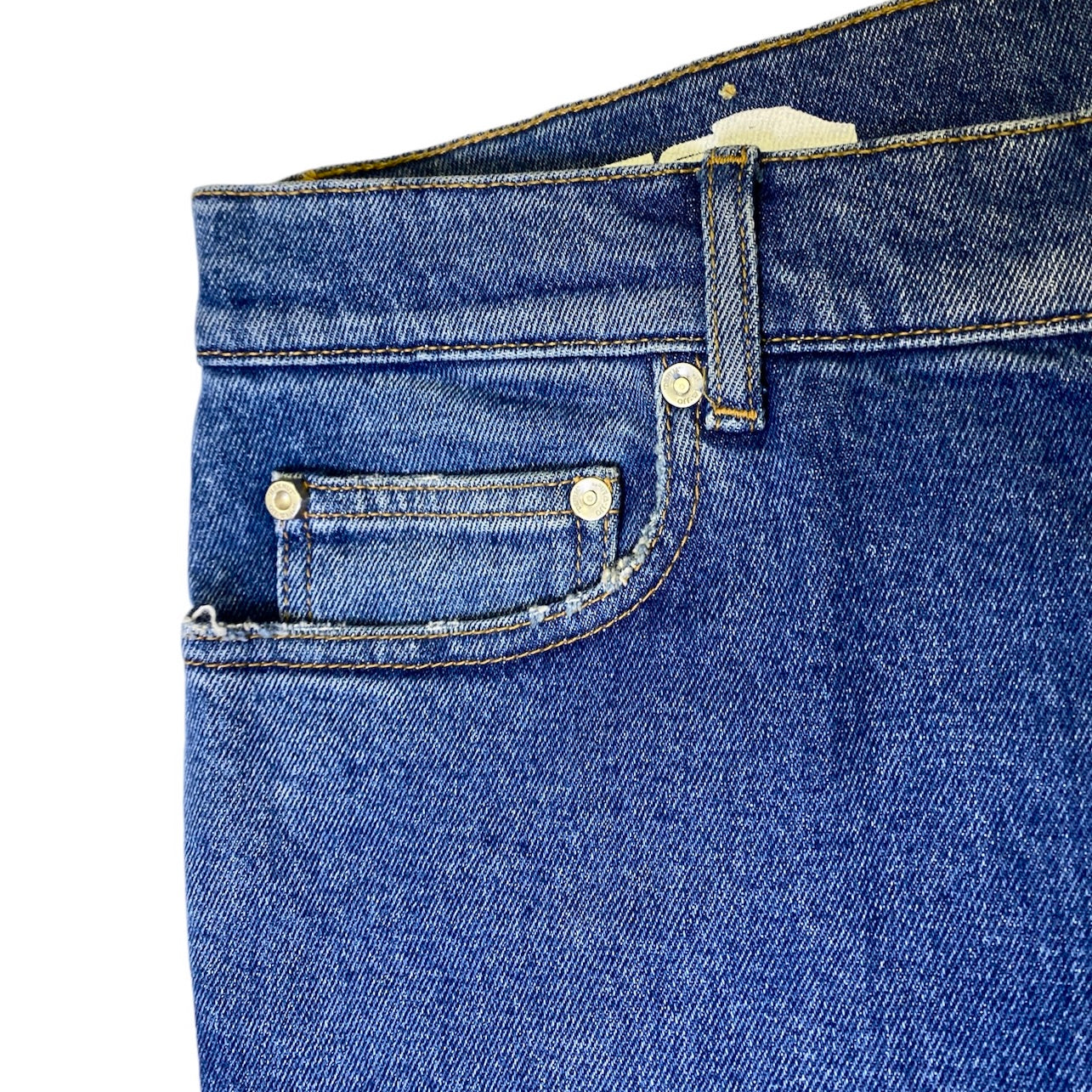 OFF WHITE DENIM PANTS