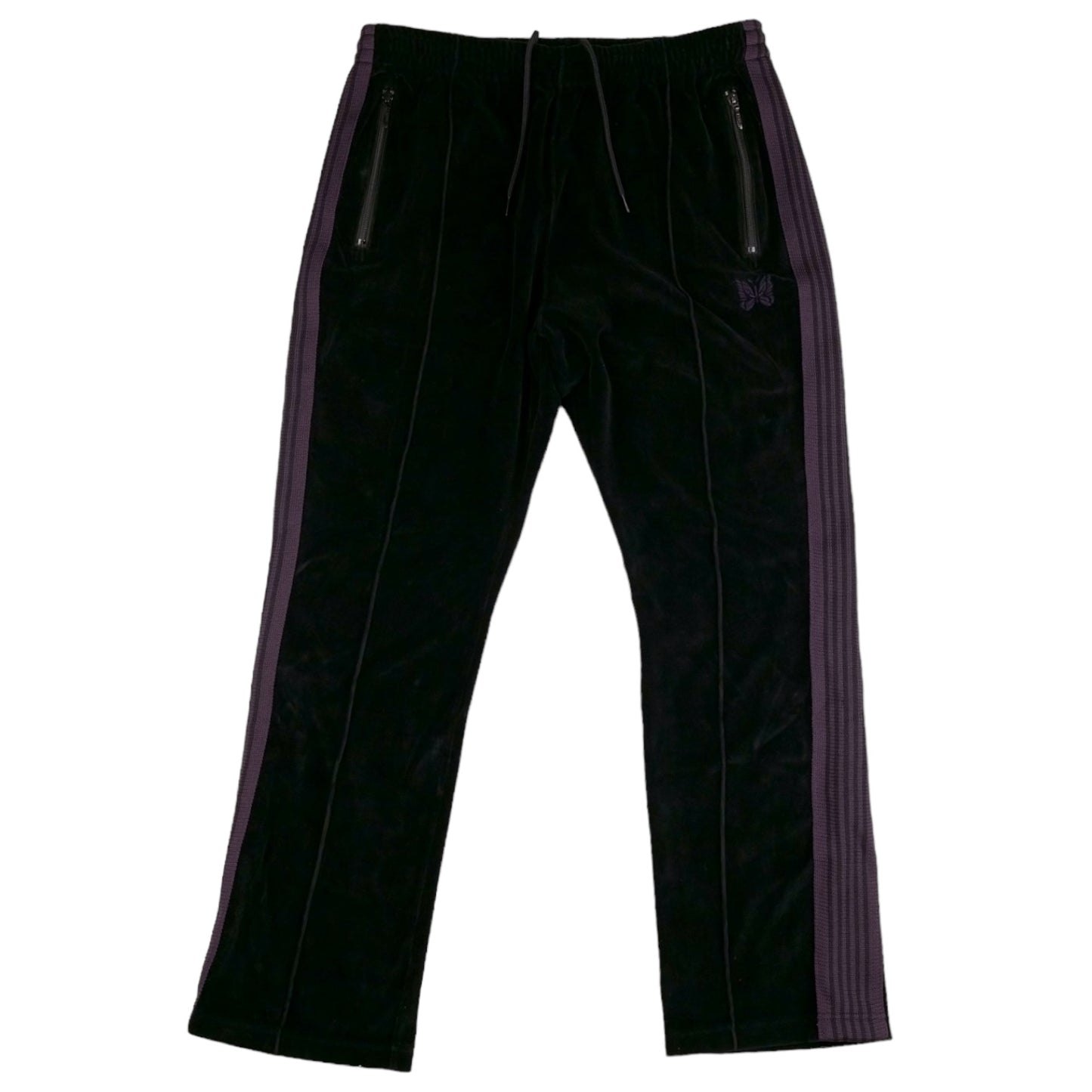 NEEDLES TRACKSUITS BLACK-PURPLE 1