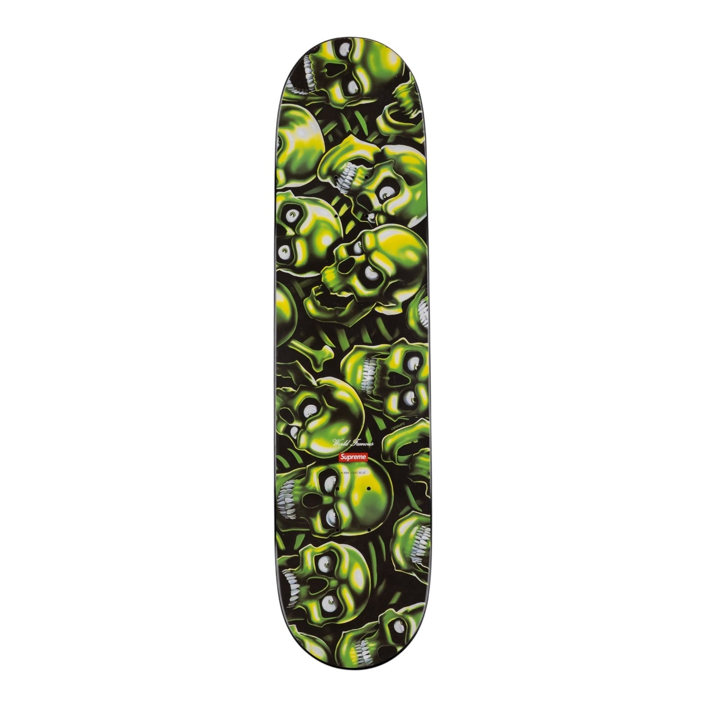 SUPREME SKULL SKATEBOARD