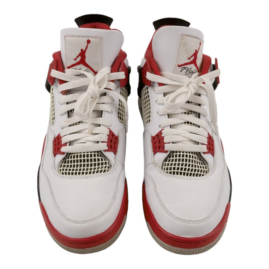JORDAN 4 FIRE RED SHOES