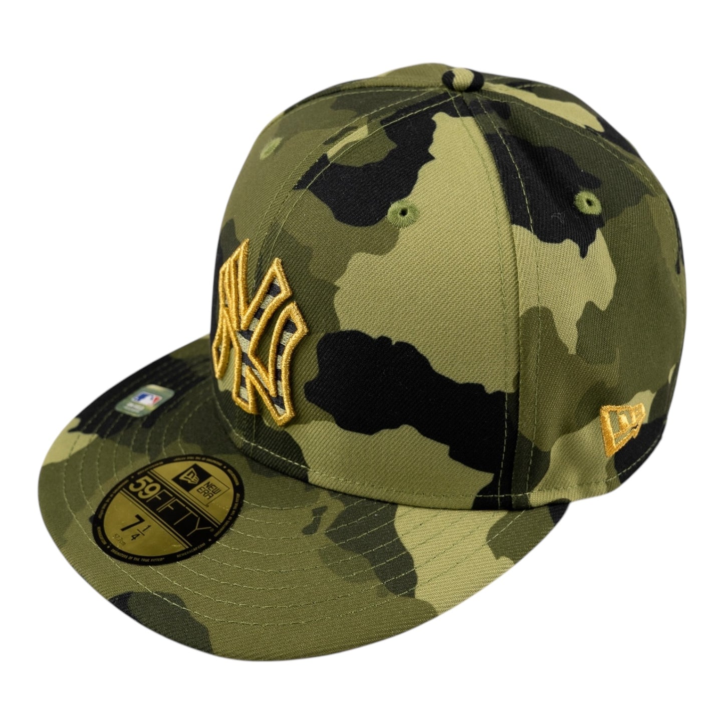 NY CAMO NEW ERA CAP