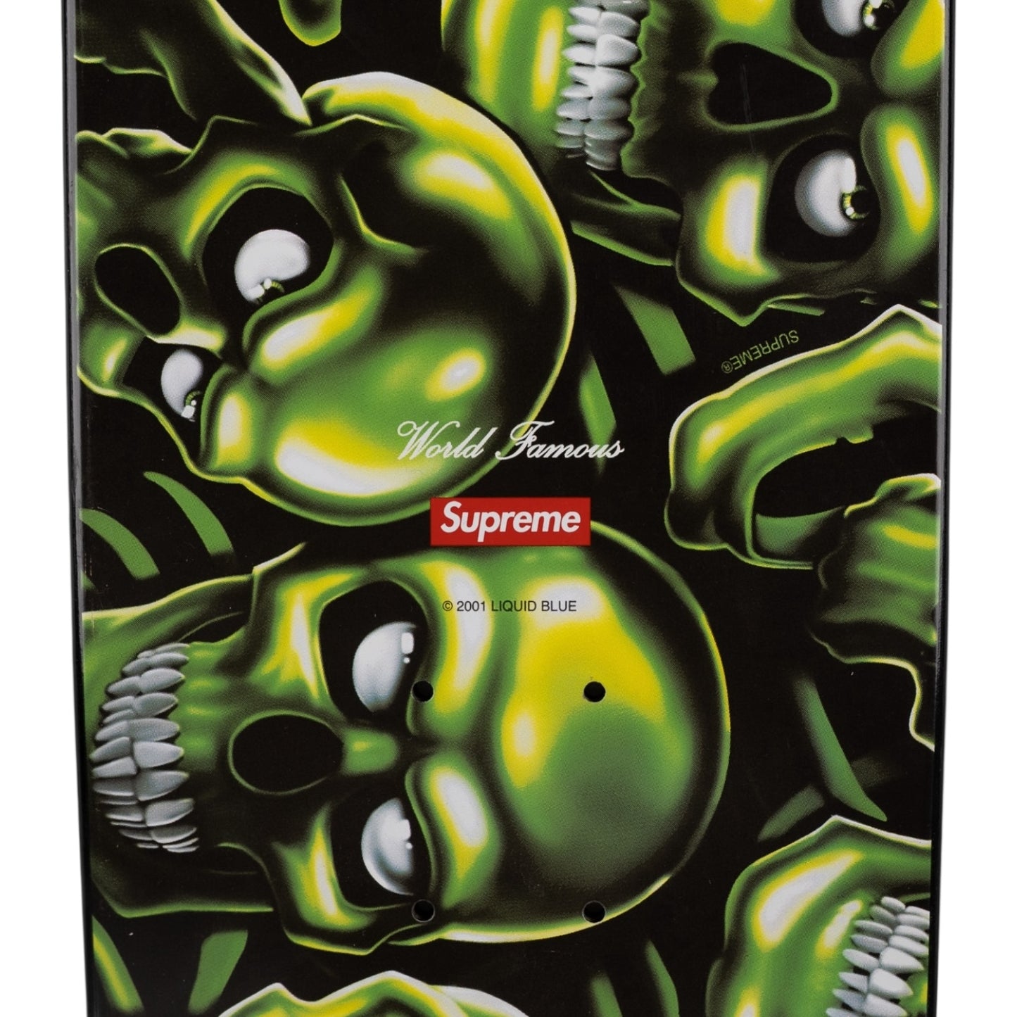 SUPREME SKULL SKATEBOARD