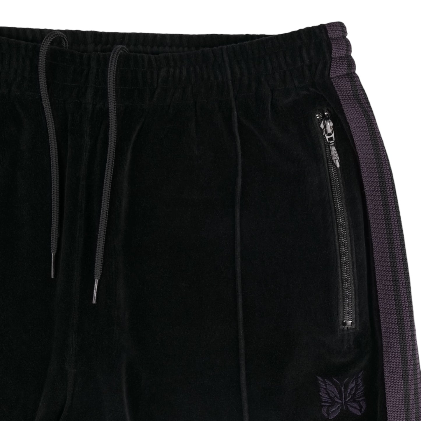 NEEDLES TRACKSUITS BLACK-PURPLE 1