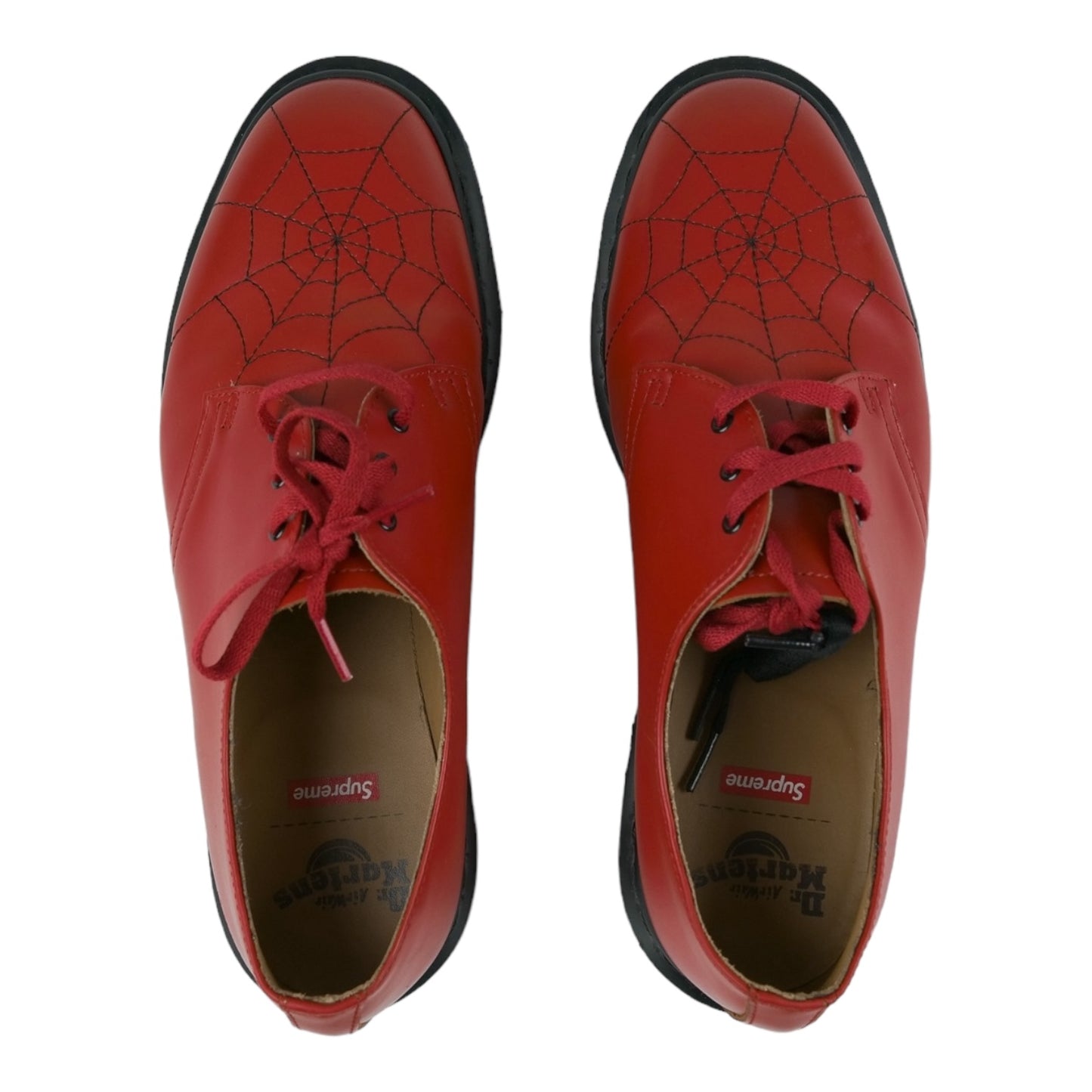 SUPREME DR. MARTENS ČERVENÉ BOTY