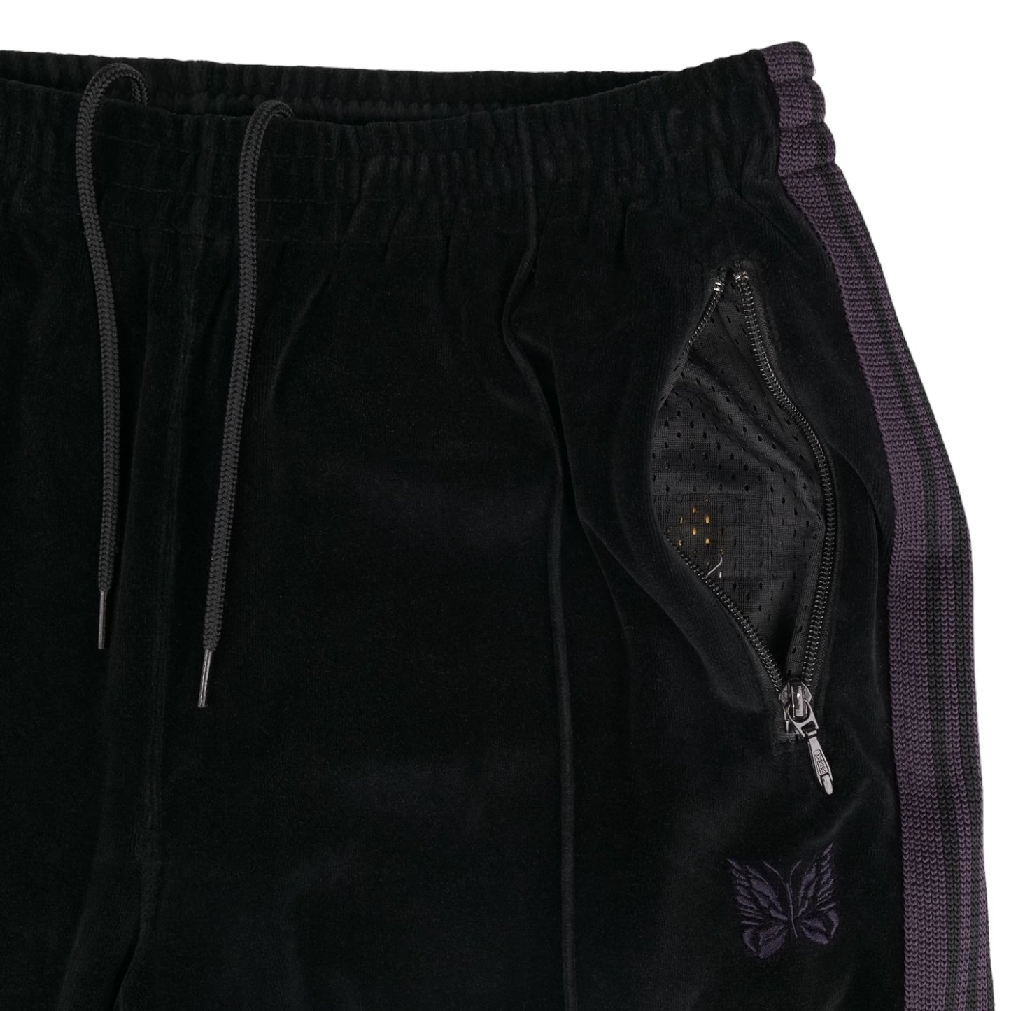 NEEDLES TRACKSUITS BLACK-PURPLE 1
