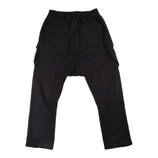 RICK OWENS ČERNÉ KALHOTY