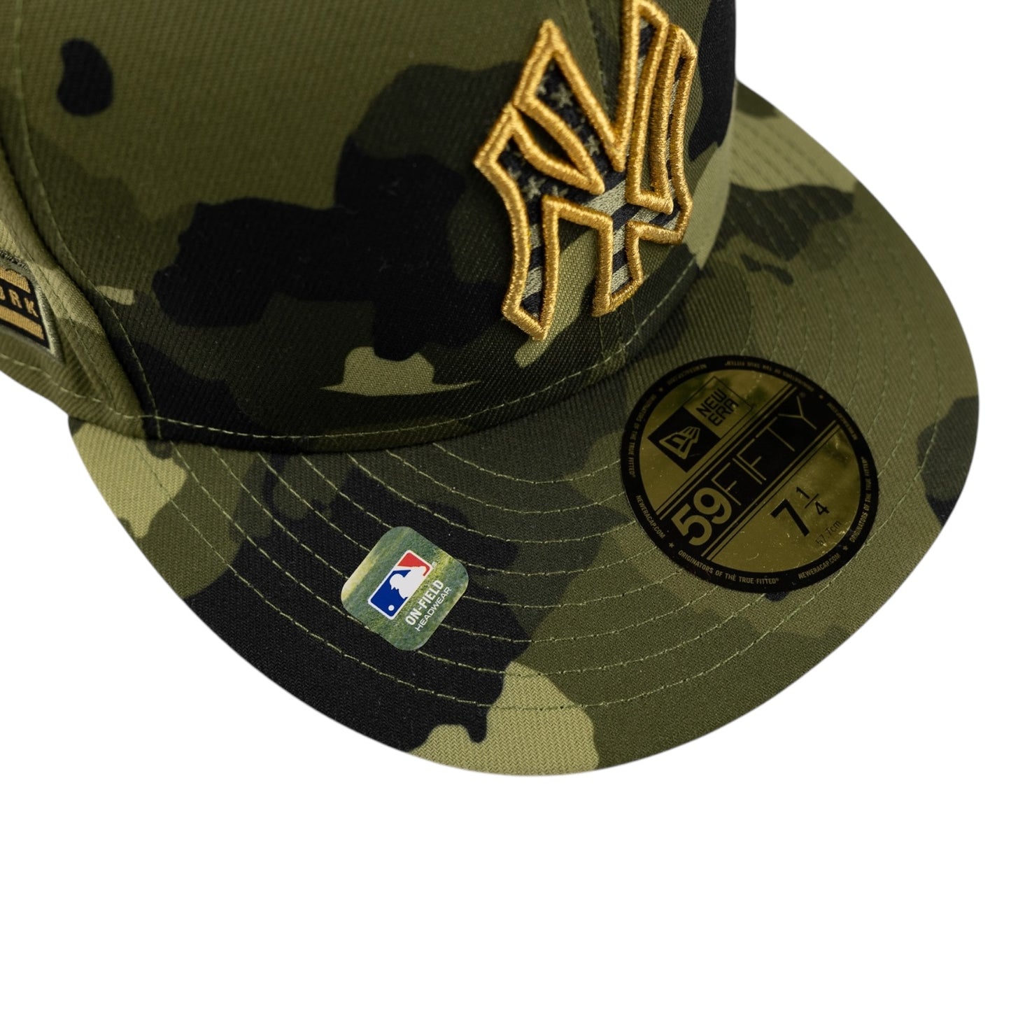 NY CAMO NEW ERA CAP