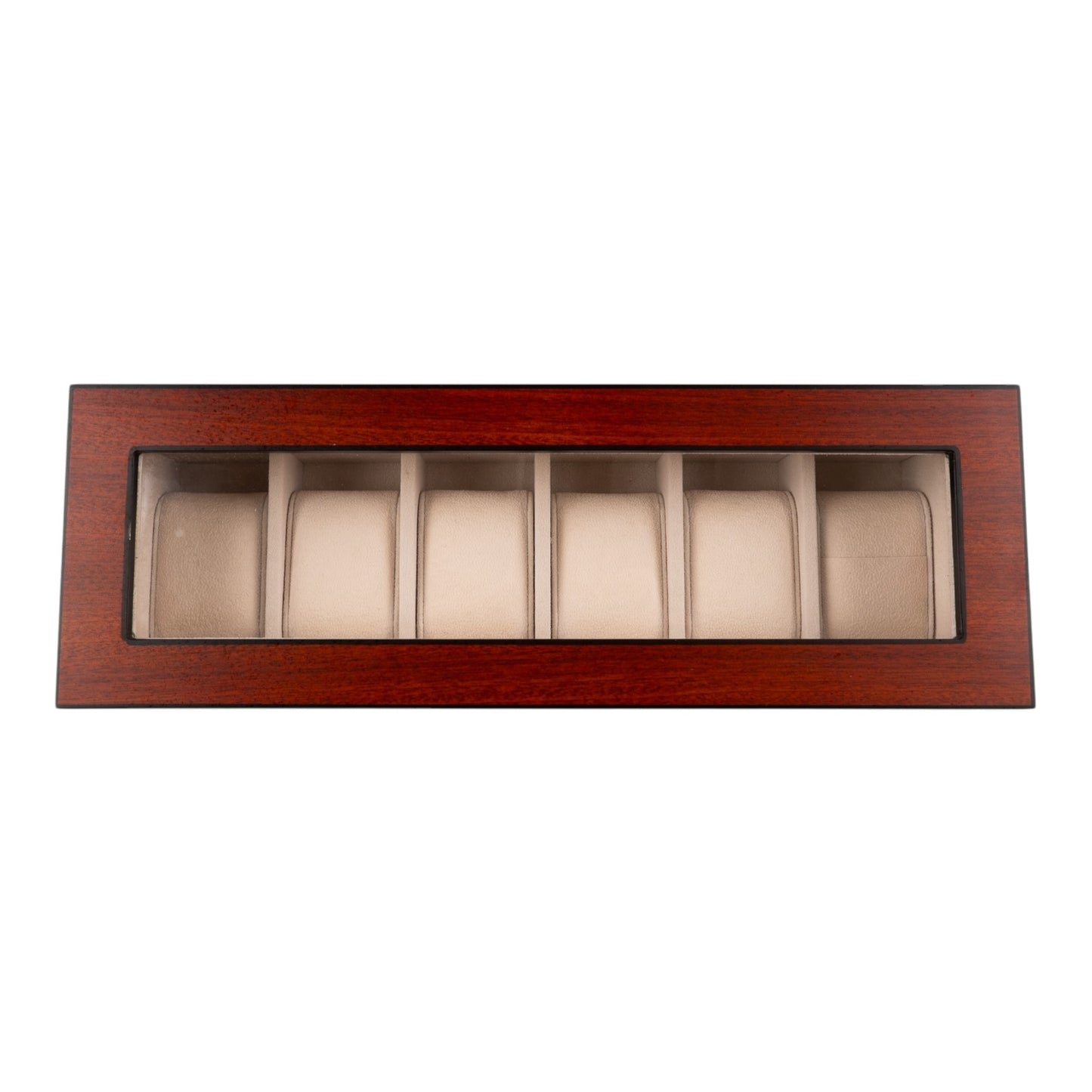 WOODEN CASE FOR 6 WATCHES