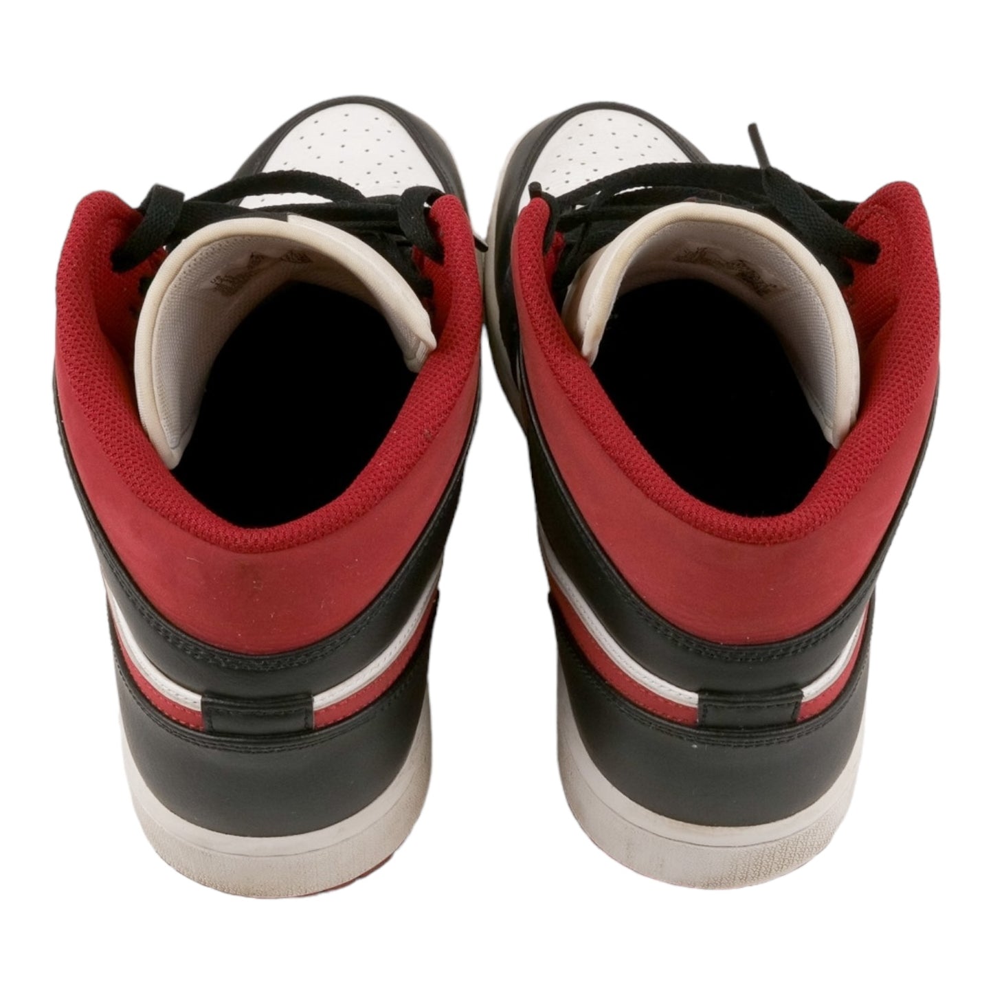AIR JORDAN 1 MID ČERVENOČERNÉ BOTY