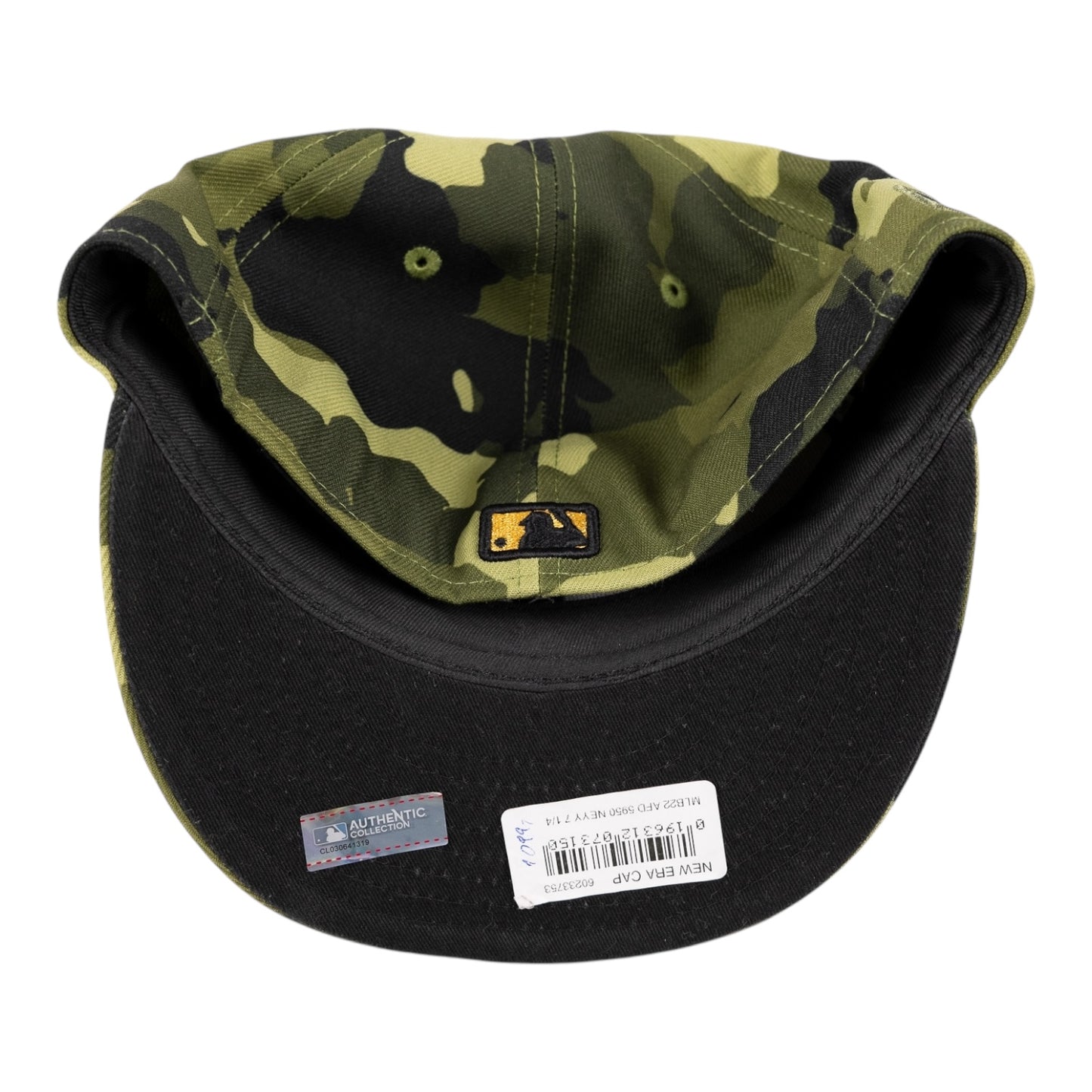 NY CAMO NEW ERA CAP