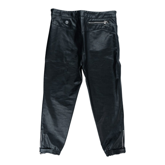 ALEXANDER MCQUEEN KOŽENÉ KALHOTY