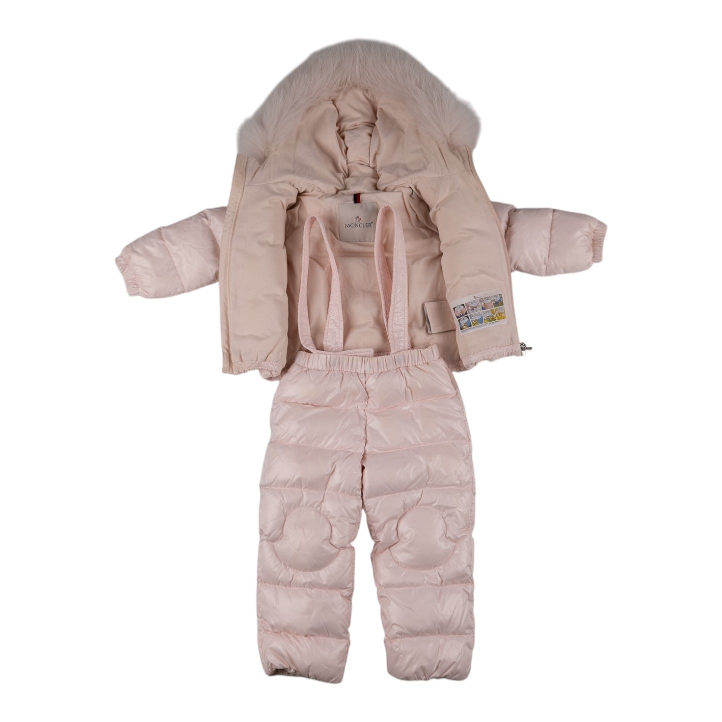 MONCLER CHILDREN'S WINTER PINK SET