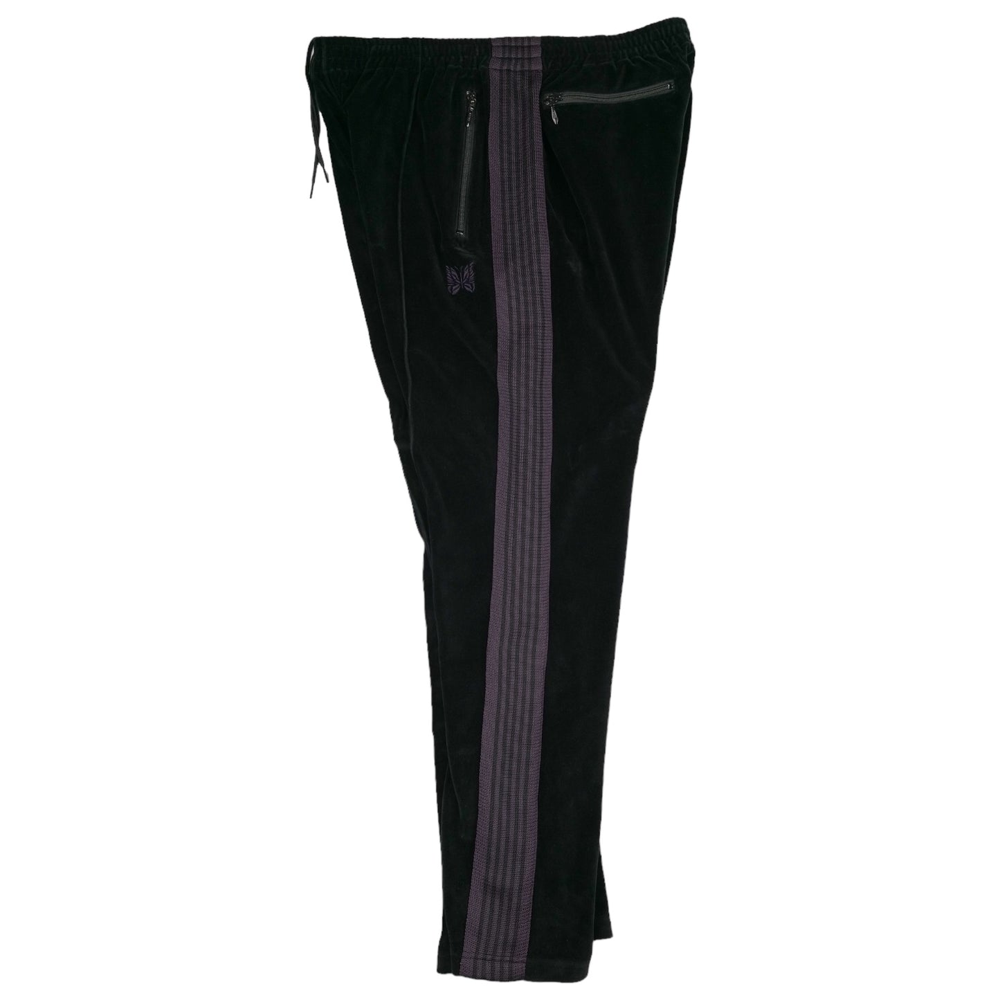 NEEDLES TRACKSUITS BLACK-PURPLE 1