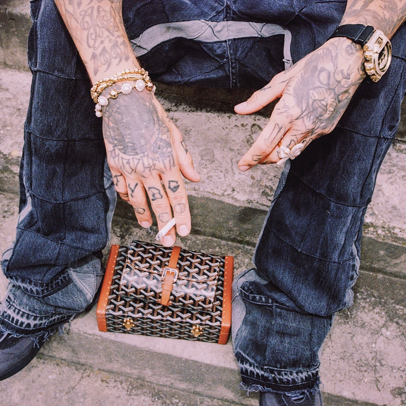GALLERY DEPT. FLARE DENIM PANTS