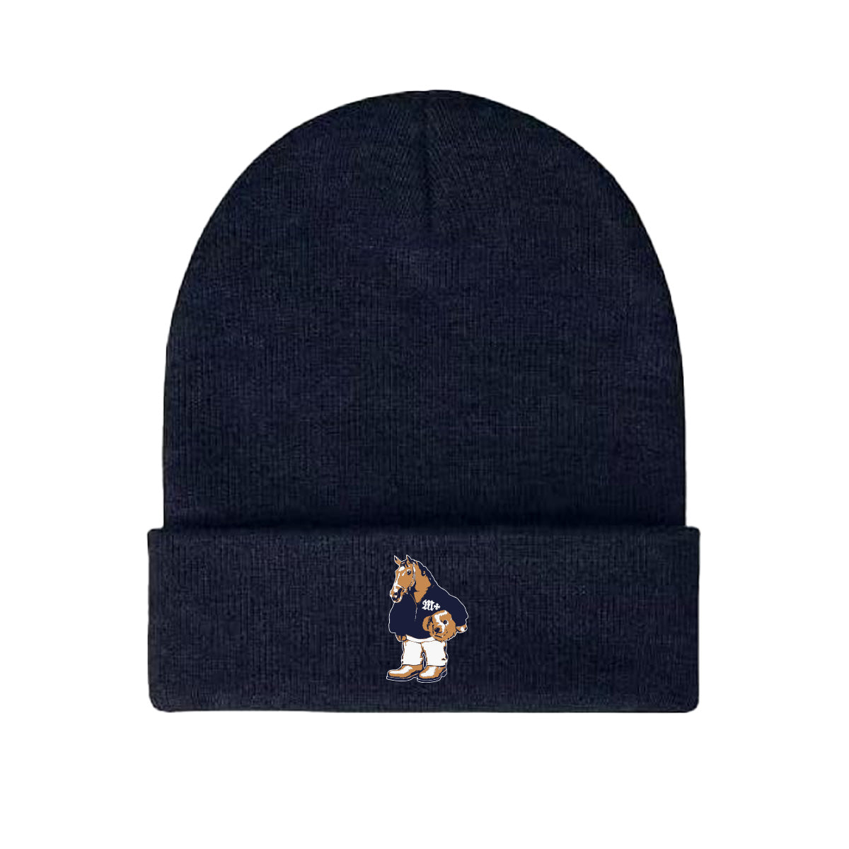MILLION PLUS NAVY BEANIE