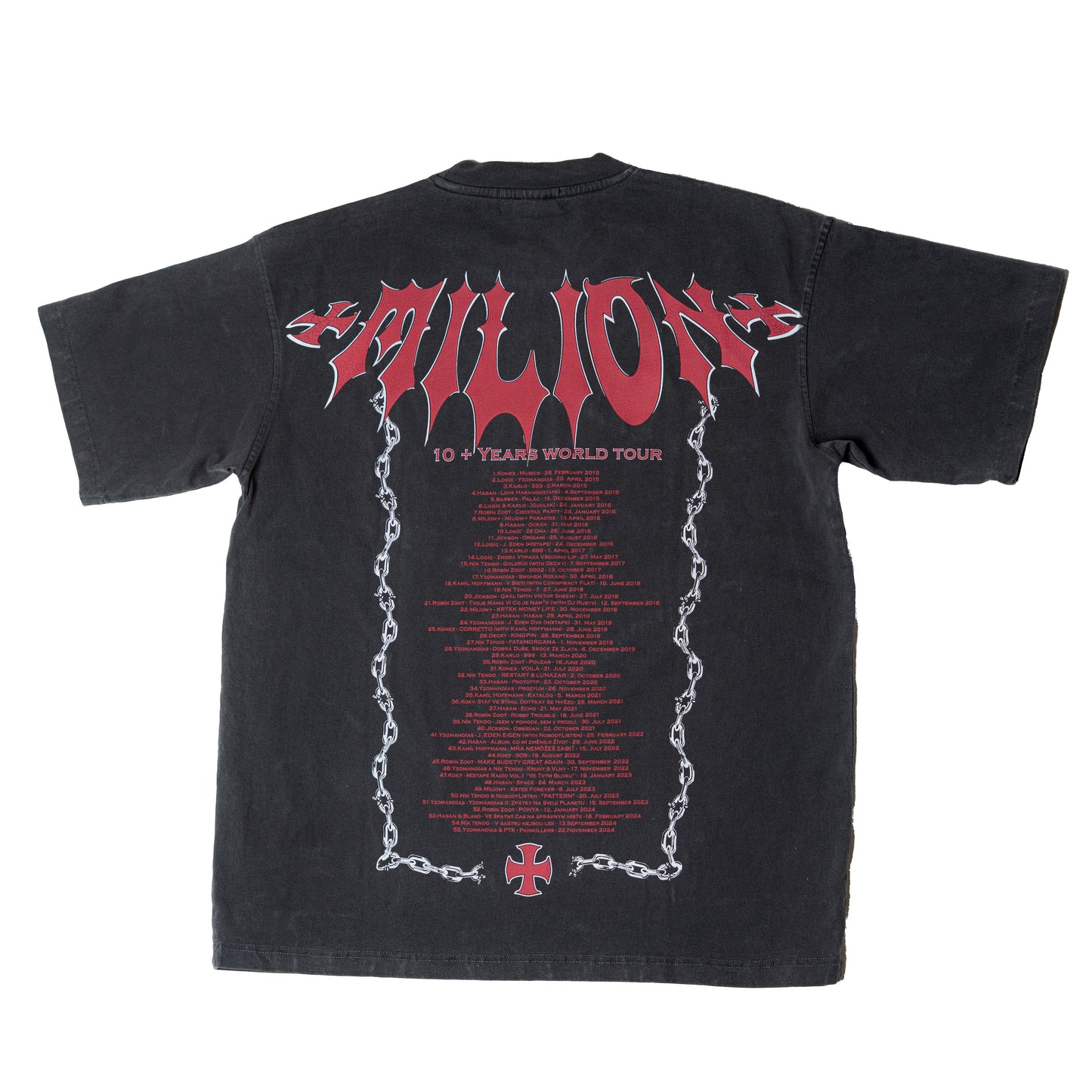 10yrs Tour Tee Red
