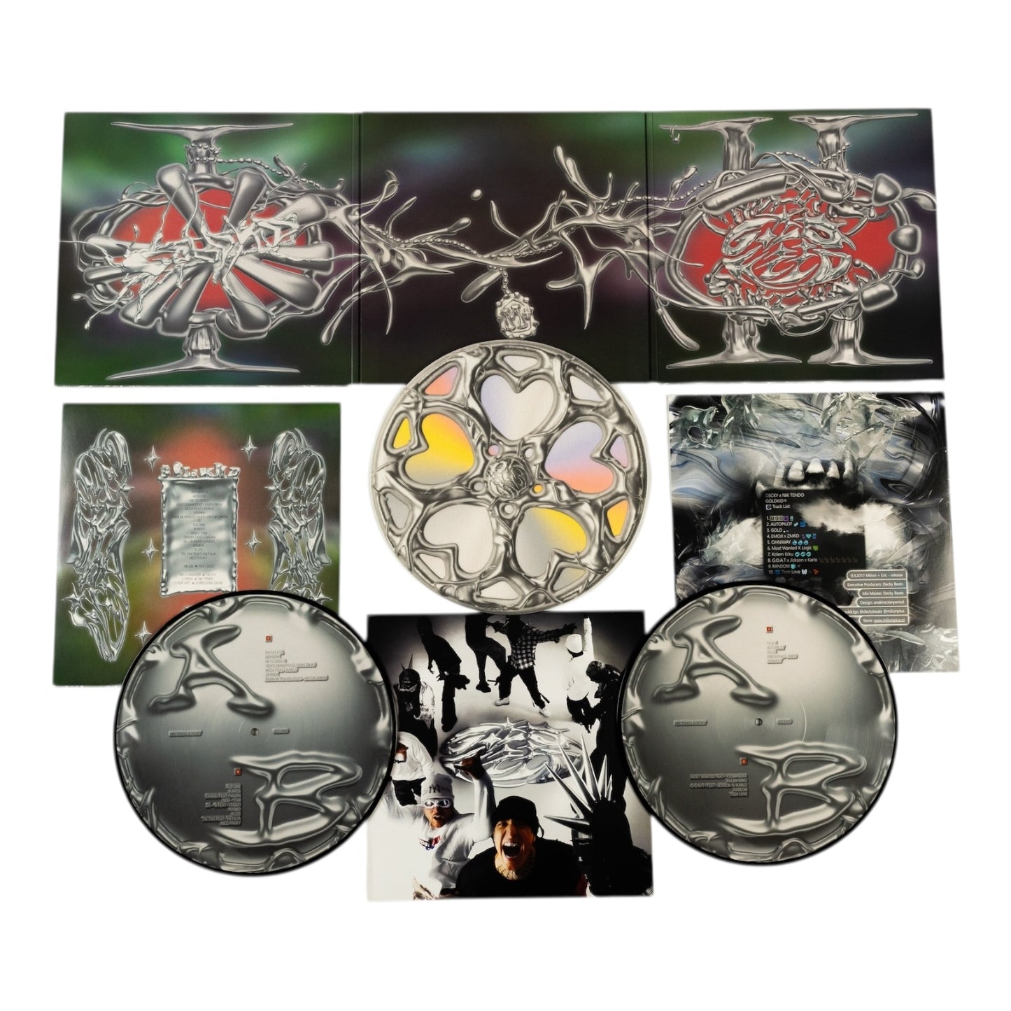 NIK TENDO & DECKY - GOLDKID & GOLDKIID 2LP