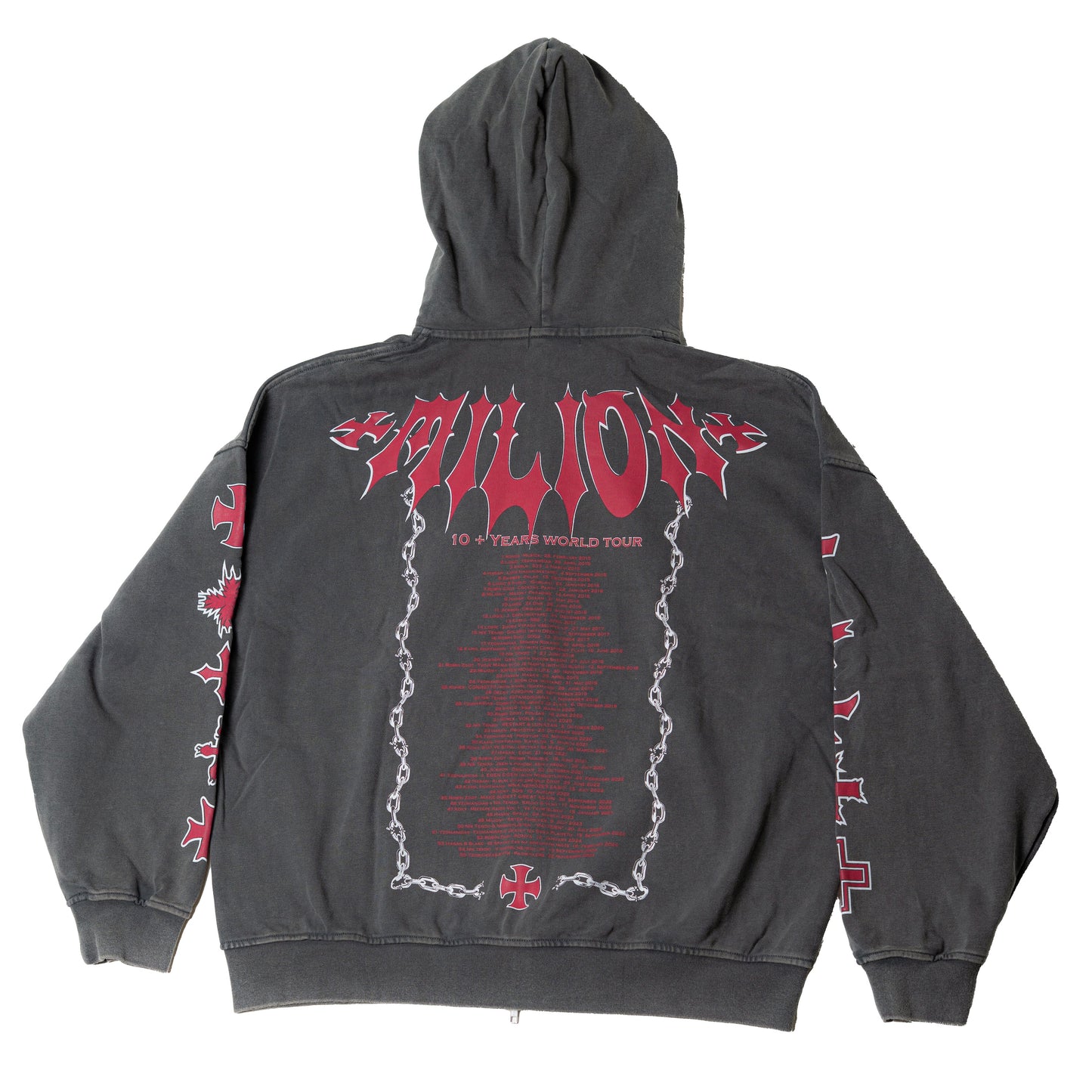 10yrs Tour Hoodie Red