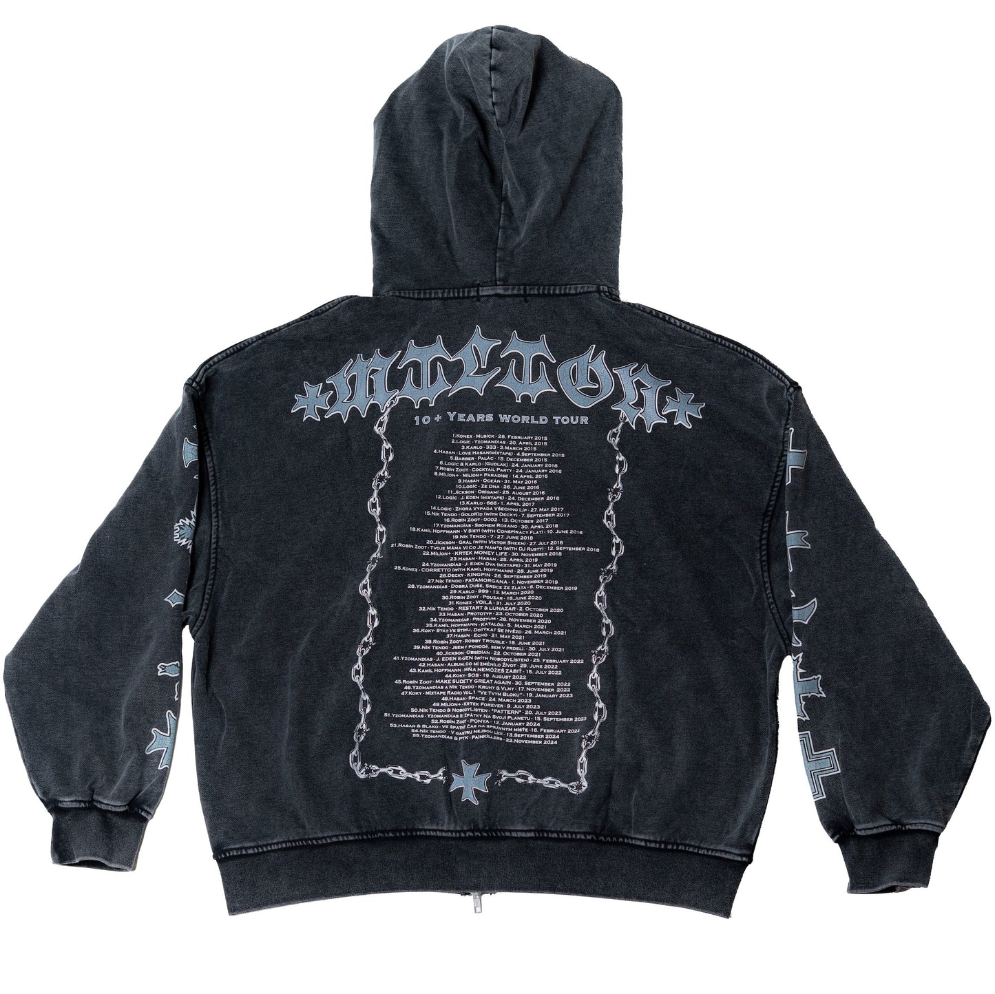 10yrs Tour Hoodie Grey