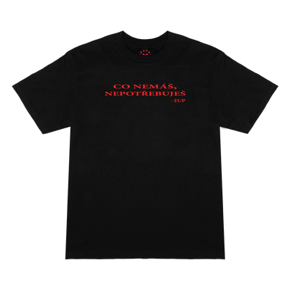 CNN TEE BLACK