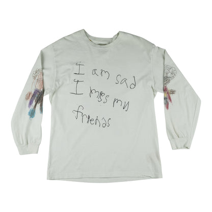 I AM SAD I MISS MY FRIENDS GALLERY DEPT. LONGSLEEVE