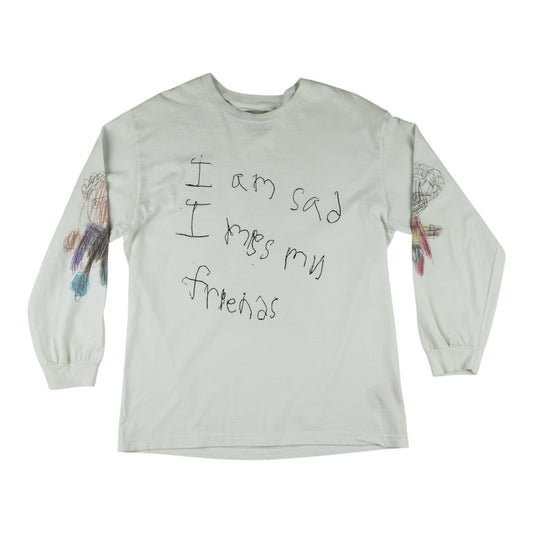 I AM SAD I MISS MY FRIENDS GALLERY DEPT. LONGSLEEVE