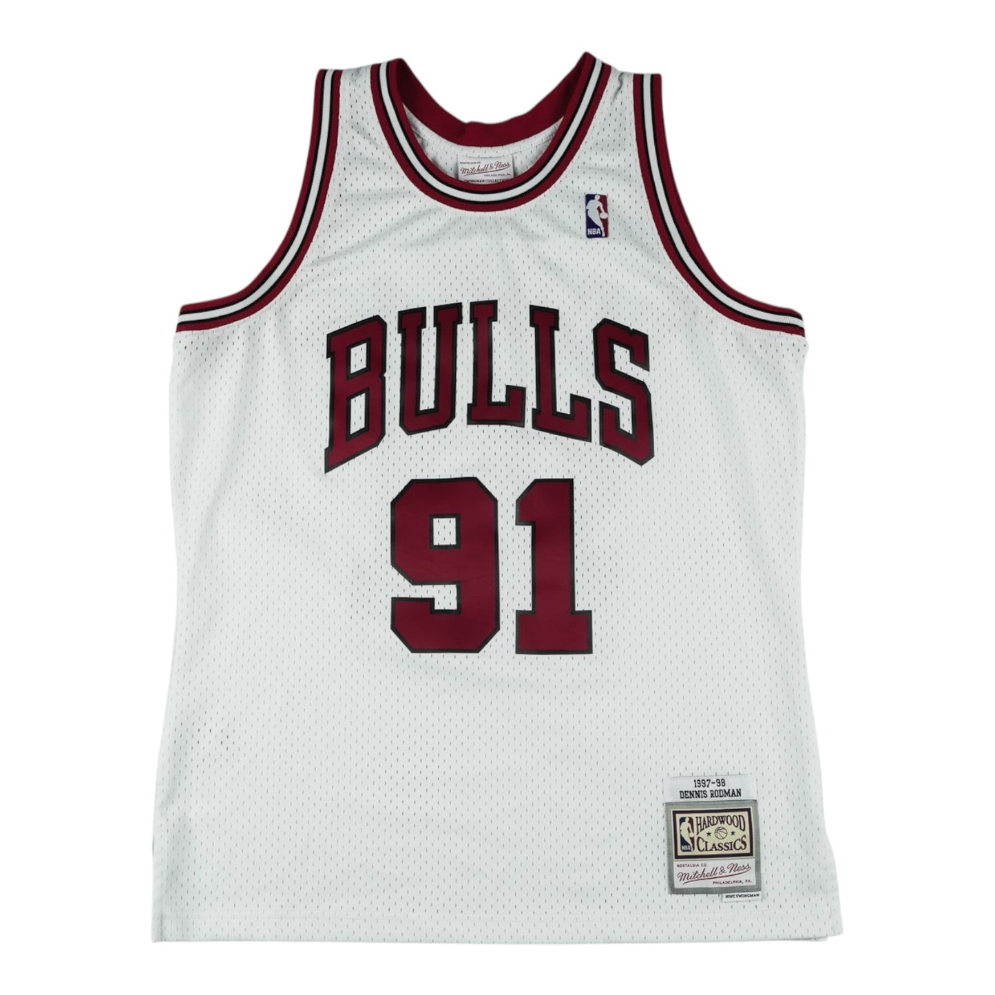MITCHELL & NESS BULLS 91 DRES