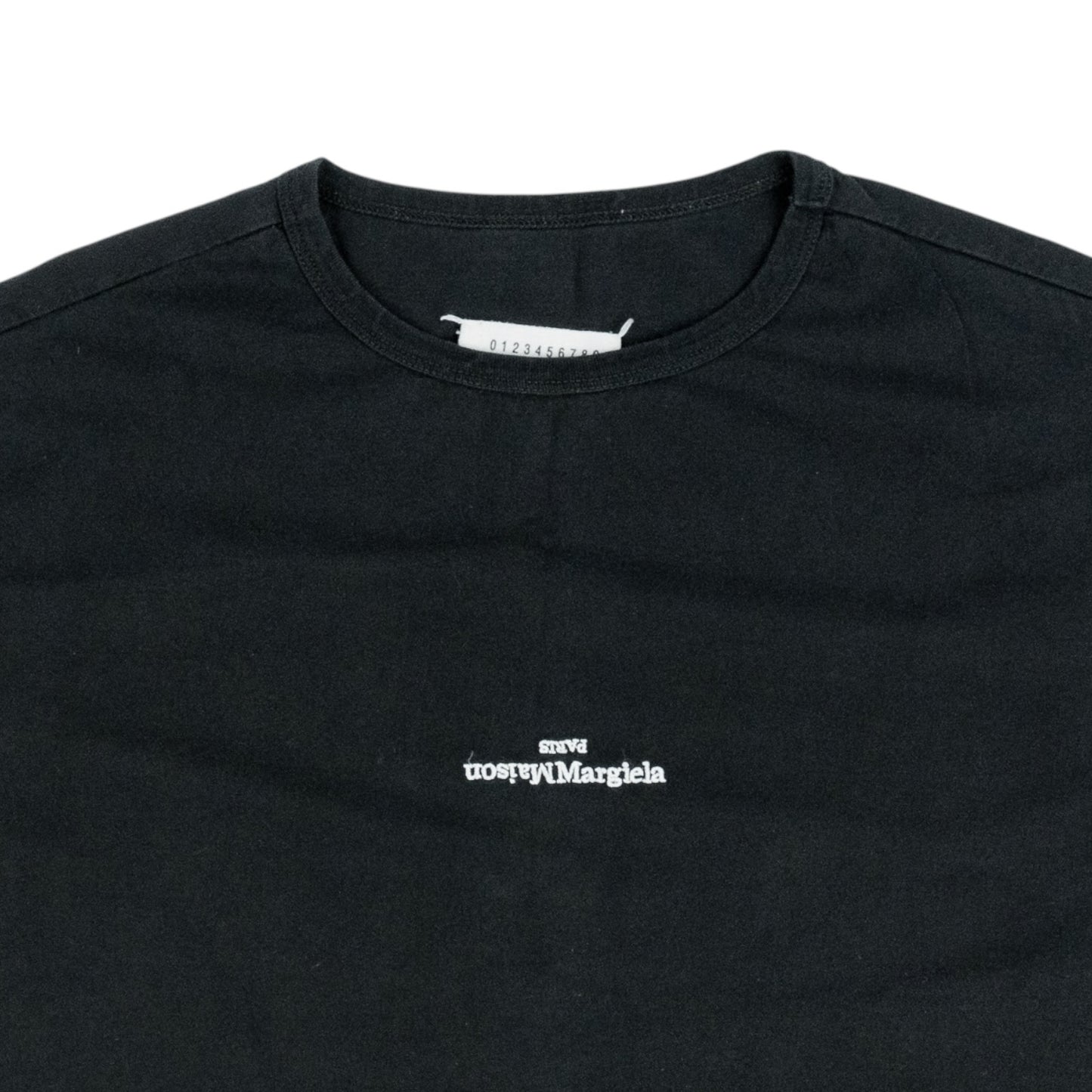 MAISON MARGIELA BLACK TEE
