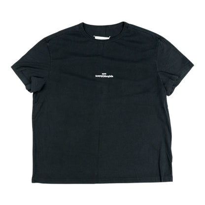 MAISON MARGIELA BLACK TEE