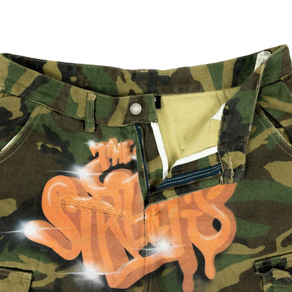 THE STREETS CAMO 3/4 KRAŤASY