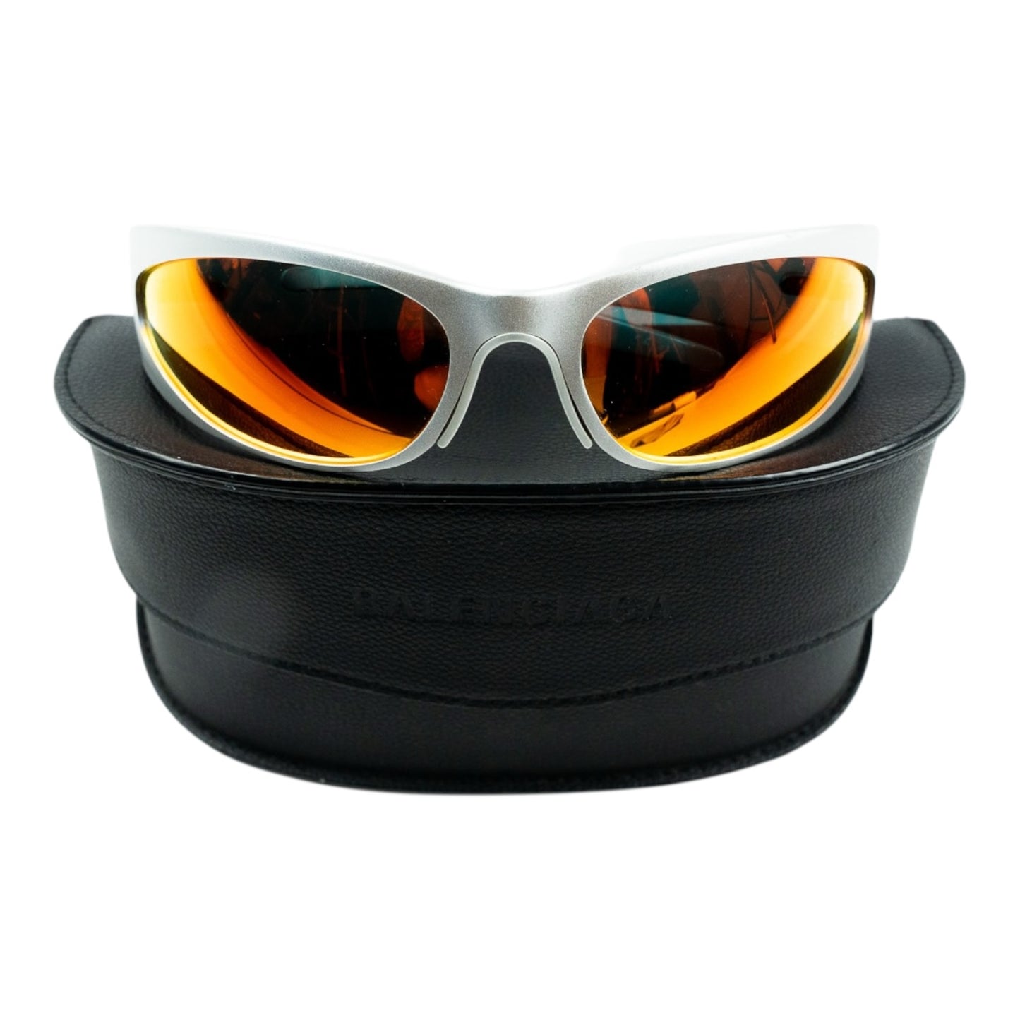 BALENCIAGA SILVER SUNGLASSES